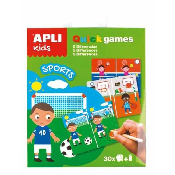 

Набор быстрых настольных игр ApliKids АплиКидс Спорт (15231)