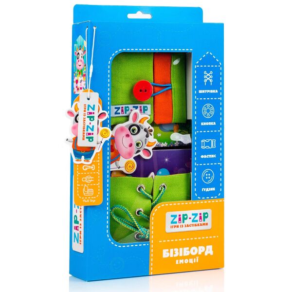 

Бизиборд Vladi Toys Эмоции (укр) (ZZ1001-01)