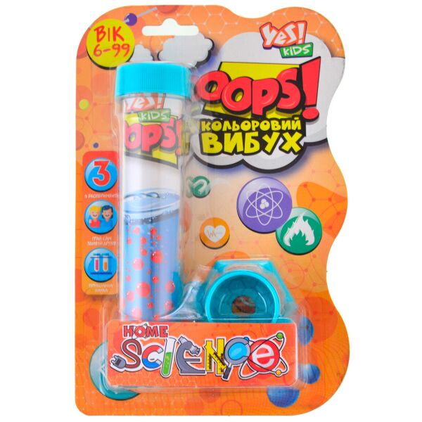 

Набор химических экспериментов Oops! Цветной взрыв, Yes Kids