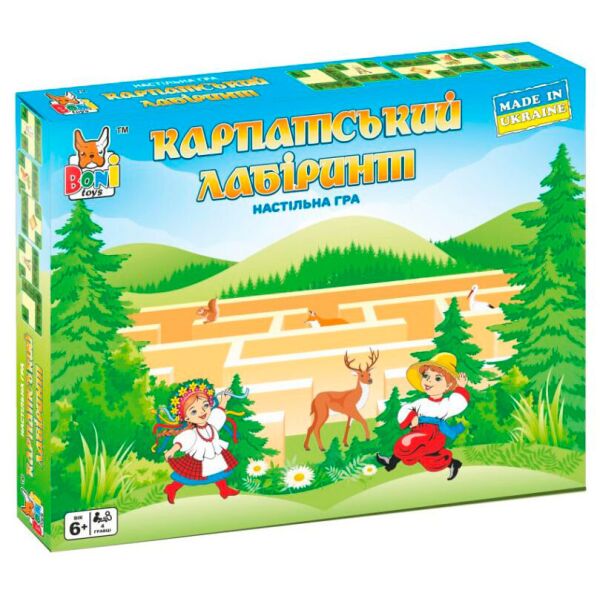 

Настольная игра Boni Toys Бони Тойс "Карпатский лабиринт" (0271)