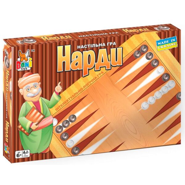 

Настольная игра Boni Toys Бони Тойс "Нарды" (0127)