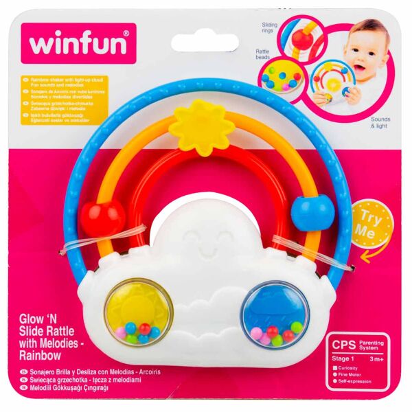 

Погремушка WinFun ВинФан Радуга (0242-NL)