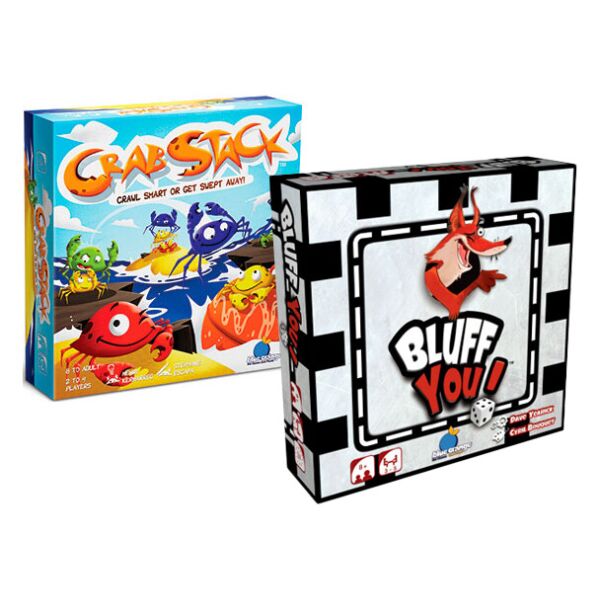 

Набор настольных игр Blue Orange Crabz + Bluff You (904284-529)