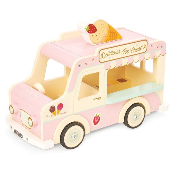 

Игрушечный фургон Le Toy Van Ле Той Ван, с мороженным (ME083)