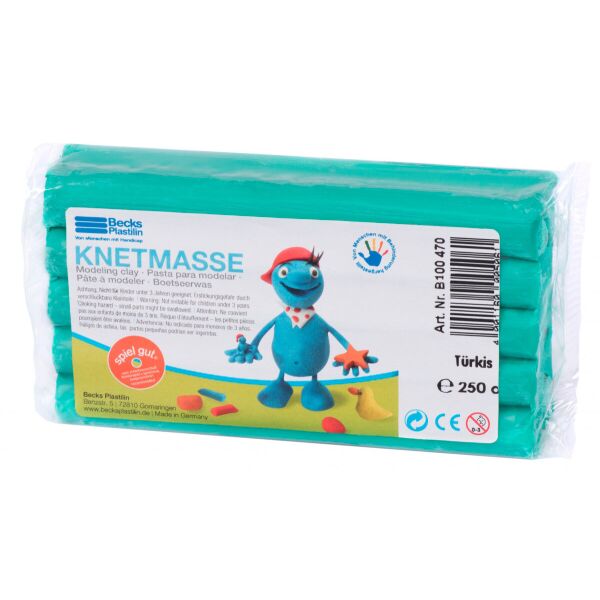 

Пластилин классический бирюзовый, Knetmasse, Becks Plastilin