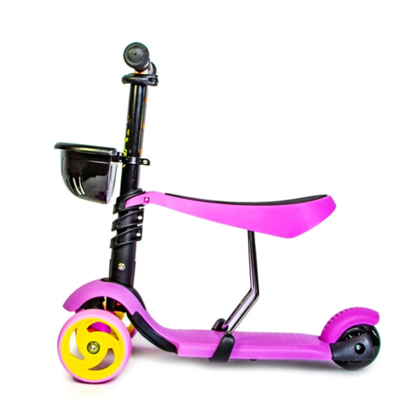 

Самокат Scooter Smart 3 в 1 Розовый (587718821)