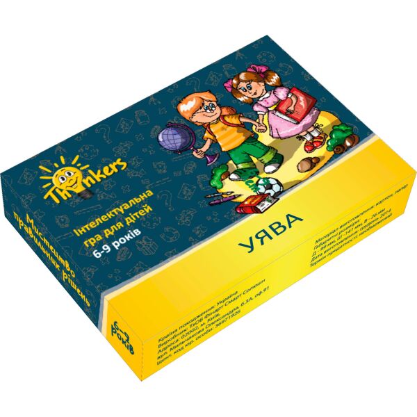 

Воображение, 6 - 9 лет (украинский язык). Игра настольная, Thinkers