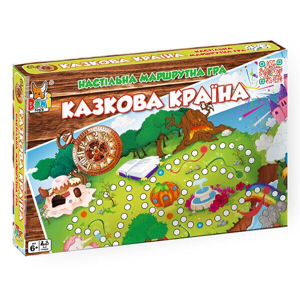 

Настольная маршрутная игра Boni Toys Бони Тойс "Сказочная страна" (0523)