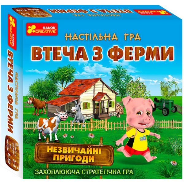 

Побег из фермы, настольная игра, Ranok Creative