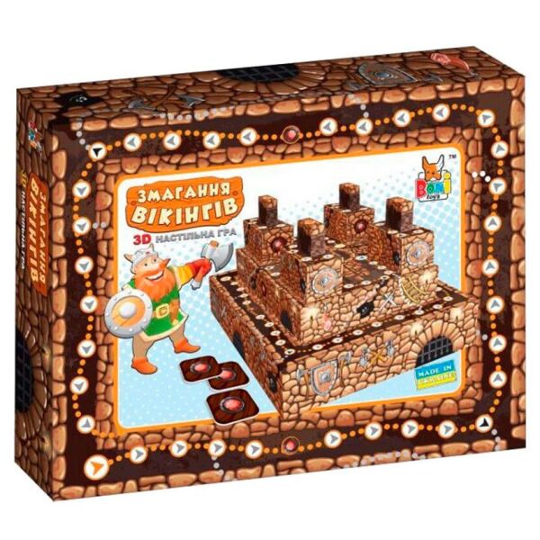 

Настольная 3D игра Boni Toys Бони Тойс "Соревнования викингов" (0509)