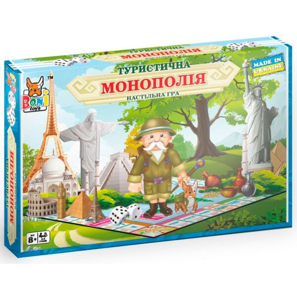 

Настольная игра Boni Toys Бони Тойс "Туристическая монополия" (0059)