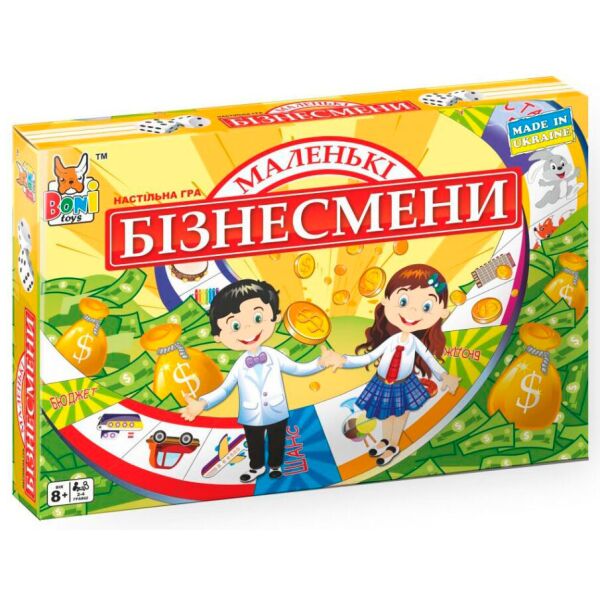 

Настольная игра Boni Toys Бони Тойс "Маленькие бизнесмены" (0073)