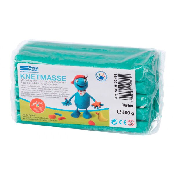 

Пластилин классический бирюзовый, Knetmasse, Becks Plastilin