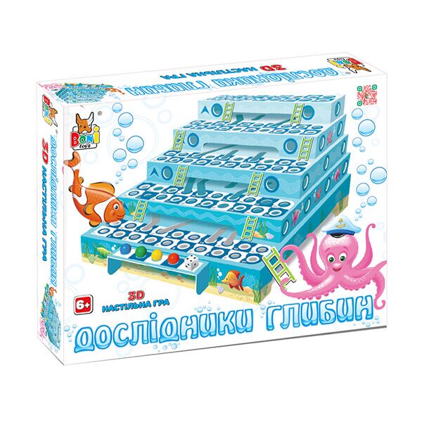 

Настольная 3D игра Boni Toys Бони Тойс "Исследователи глубин" (0516)