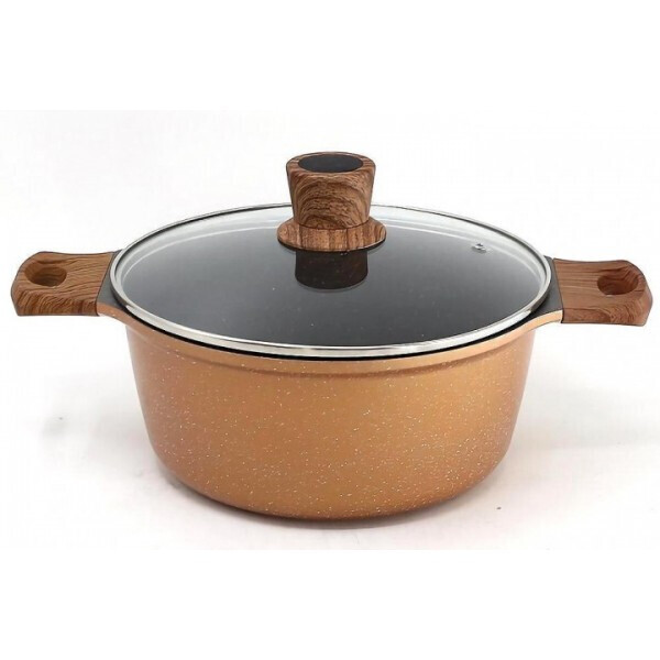 

Кастрюля Vissner VS 7781-28 из литого алюминия 5,8 л.(с антипригарным мраморным покрытием) (772111)