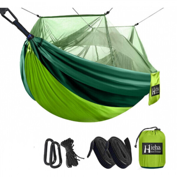 

Туристический гамак с москитной сеткой HAMMOCK NET Зелёный