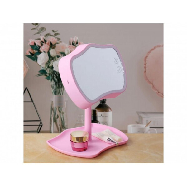 

Зеркало с подсветкой для макияжа настольное Mirror Lamps 2 в 1 Косметическое зеркало с сенсорным экраном FS-45