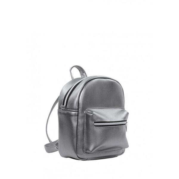 

Женский рюкзак Sambag 23х10х20 см Серебряный