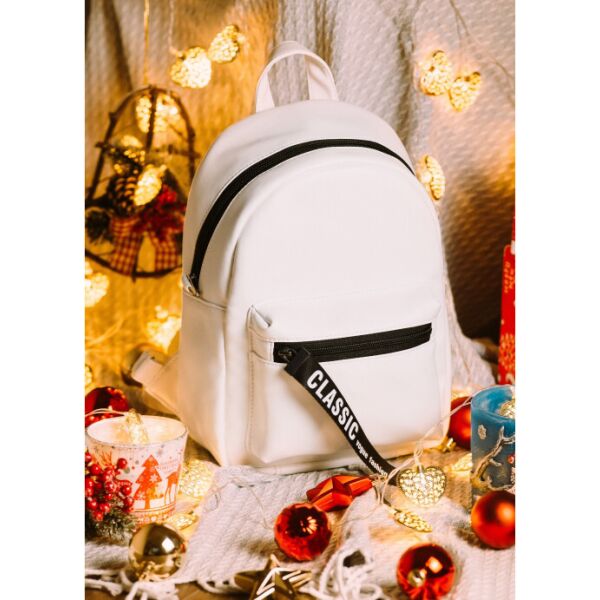 

Женский рюкзак Sambag 31х12х22 см Белый