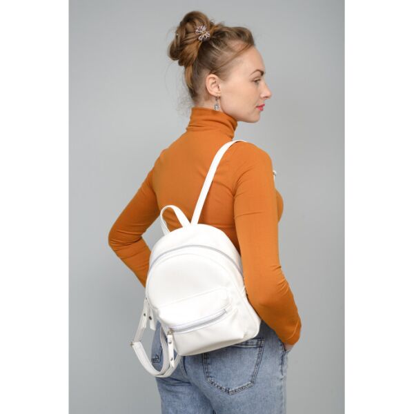 

Женский рюкзак Sambag 25х10х20 см Белый