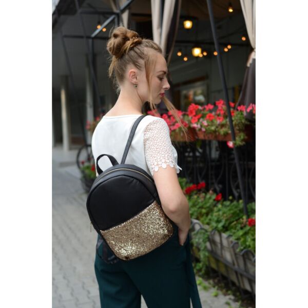 

Женский рюкзак Sambag 29х10х22 см Черный