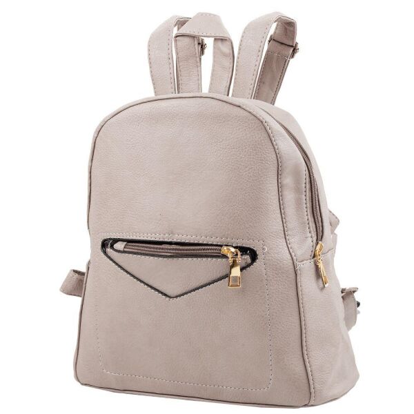 

Женский городской рюкзак (3DETBI221812-9) Valiria Fashion 27х28х12 см Серый