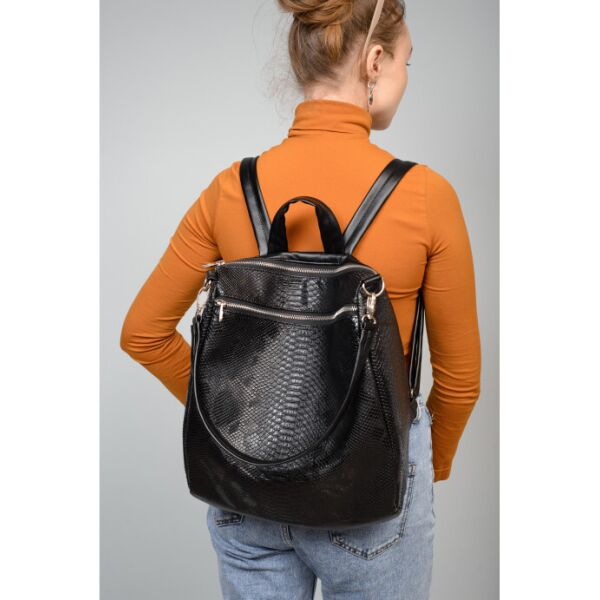 

Женский рюкзак Sambag 34х15х31 см Черный