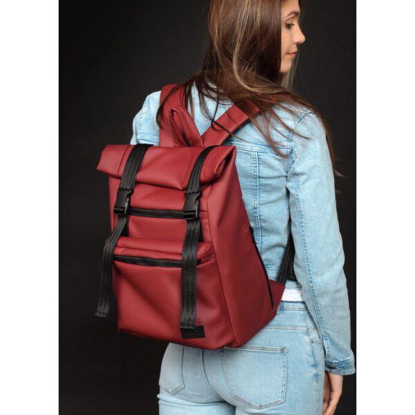 

Женский рюкзак ролл Sambag 43х31х14 см Бордо