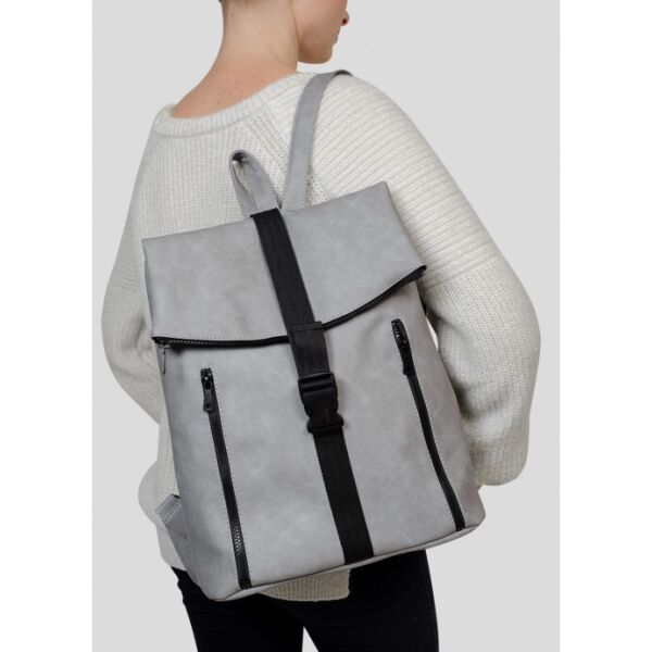 

Женский рюкзак Sambag 37х14х31 см Серый