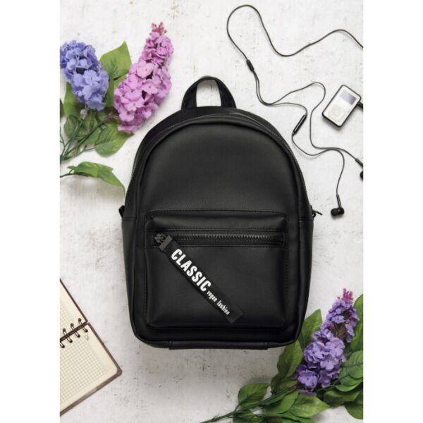 

Женский рюкзак Sambag 31х12х22 см Черный