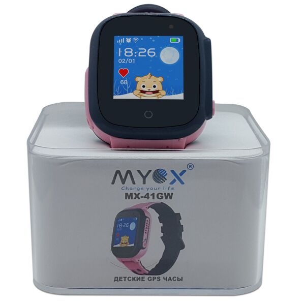 

Детские водонепроницаемые GPS часы Myox 4,7х3,9х1,5 см Фиолетовый