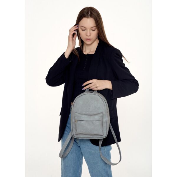 

Женский рюкзак Sambag 29х22х10 см Серый