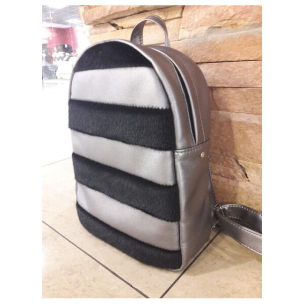 

Женский рюкзак Sambag 32х12х25 см Темное серебро