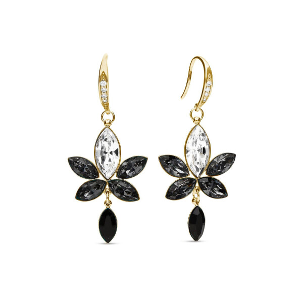 

Серьги с кристаллами Swarovski в позолоте (1674924)