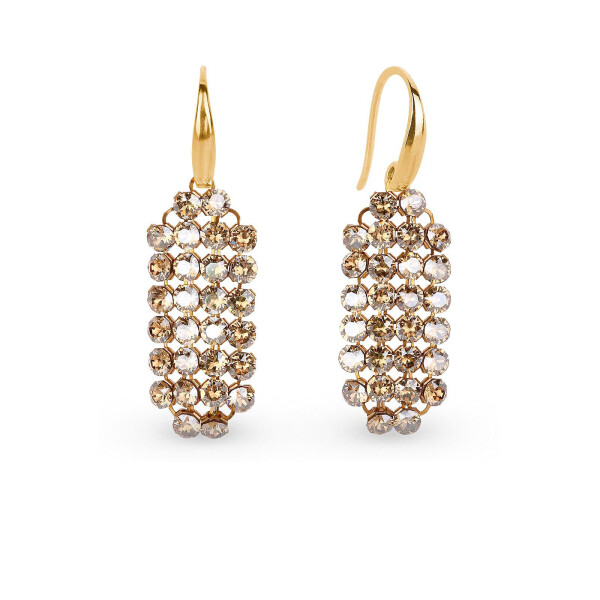 

Серьги с кристаллами Swarovski в позолоте (1677810)