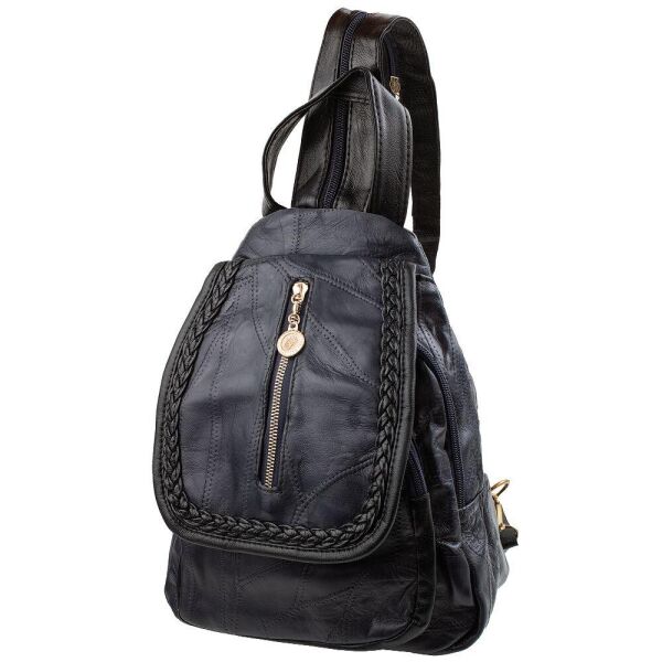 

Женский кожаный рюкзак (3DETAY2-6-1) Valiria Fashion 24х32х16 см Синий