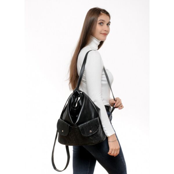 

Женский рюкзак Sambag 37х14х36 см Черный