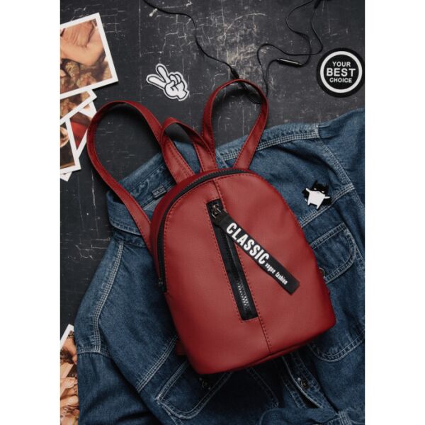 

Женский рюкзак Sambag 24х10х19 см Бордовый