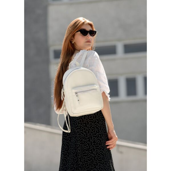 

Женский рюкзак Sambag 31х12х22 см Белый