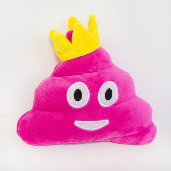 

Мягкая игрушка Weber Toys Смайлик emoji Принцесса какашка 16см