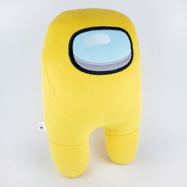 

Мягкая игрушка Weber Toys космонавт (Among Us) 27см желтый