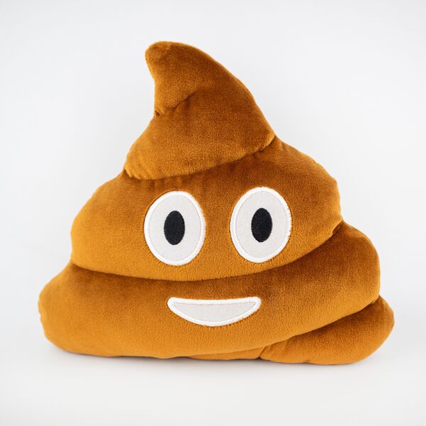 

Мягкая игрушка Weber Toys Смайлик emoji Мистер какашка 23см