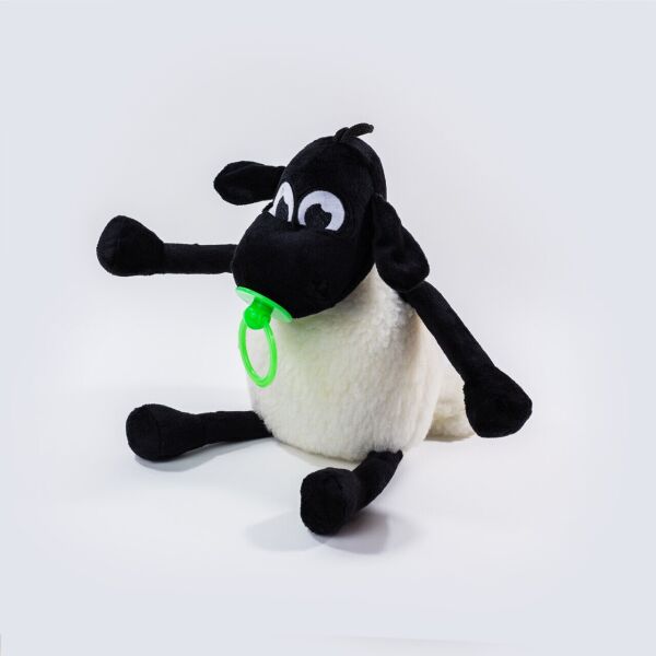 

Мягкая игрушка Weber Toys Барашек Тимми (Барашек Шон) 36см с соской (зеленая)