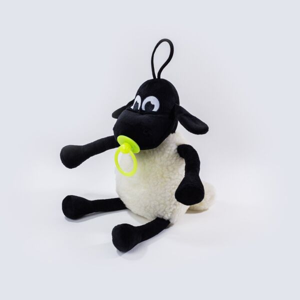 

Мягкая игрушка Weber Toys Барашек Тимми (Барашек Шон) 36см с соской (лимонная)