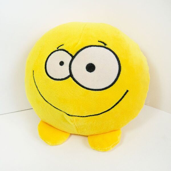 

Мягкая игрушка Weber Toys Смайлик emoji Добрячок 18см