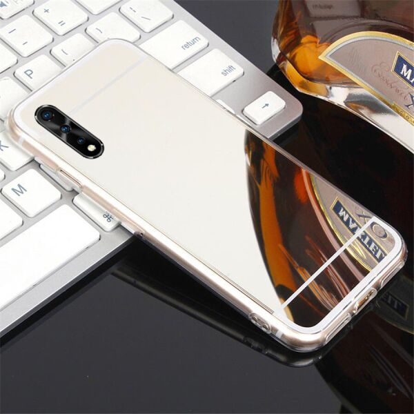 

Чехол Fiji Mirror для Xiaomi Mi A3 (Mi CC9e) силикон зеркальный бампер металлик