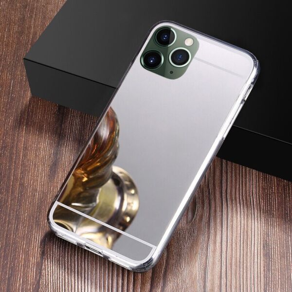 

Чехол Fiji Mirror для Apple Iphone 11 Pro Max силикон зеркальный бампер металлик