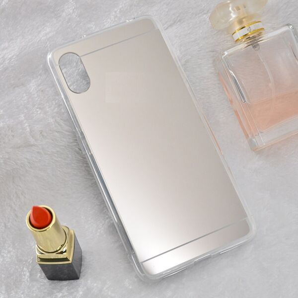

Чехол Fiji Mirror для Honor 8S Prime (2020) силикон зеркальный бампер металлик