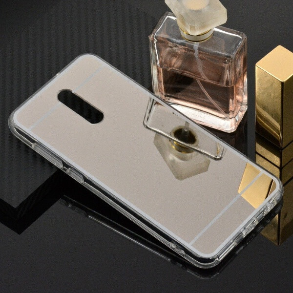 

Чехол Fiji Mirror для Xiaomi Redmi 8 силикон зеркальный бампер металлик