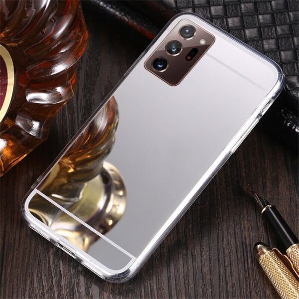 

Чехол Fiji Mirror для Samsung Galaxy Note 20 Ultra (N985) силикон зеркальный бампер металлик